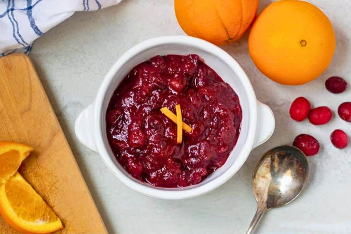 Easy Homemade Cranberry Orange Sauce: No Refined Sugar Needed